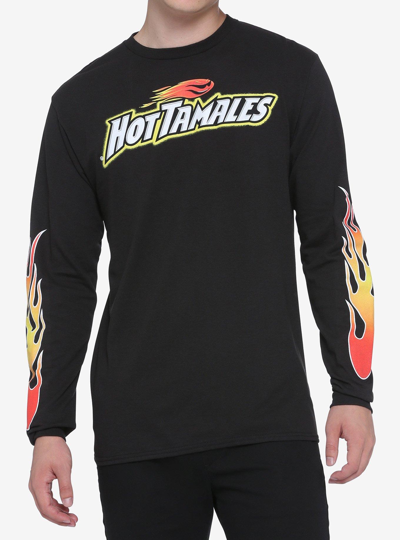Hot Tamales Flames Long-Sleeve T-Shirt, MULTI, hi-res
