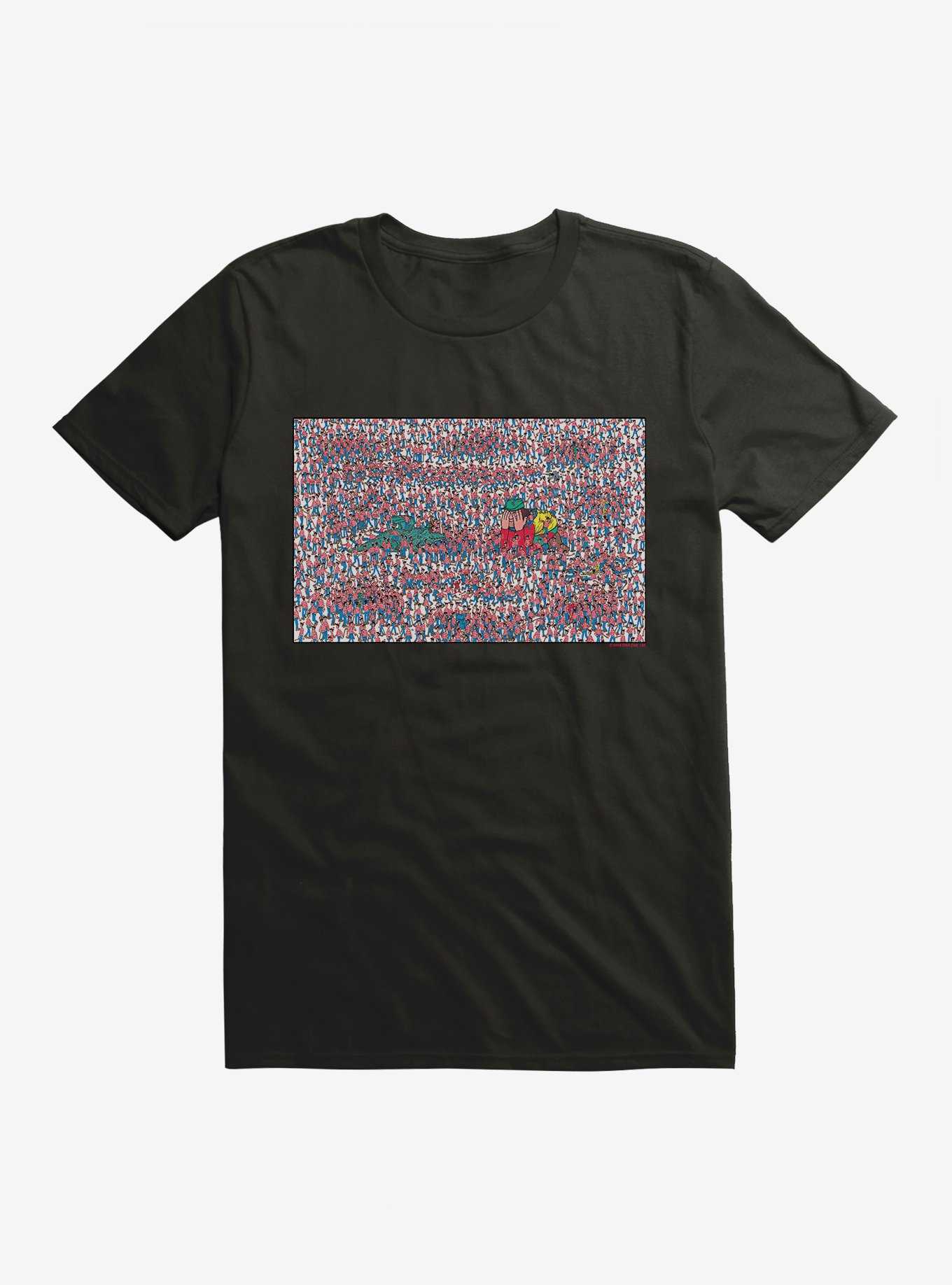 Where's Waldo? Search The Map T-Shirt, , hi-res