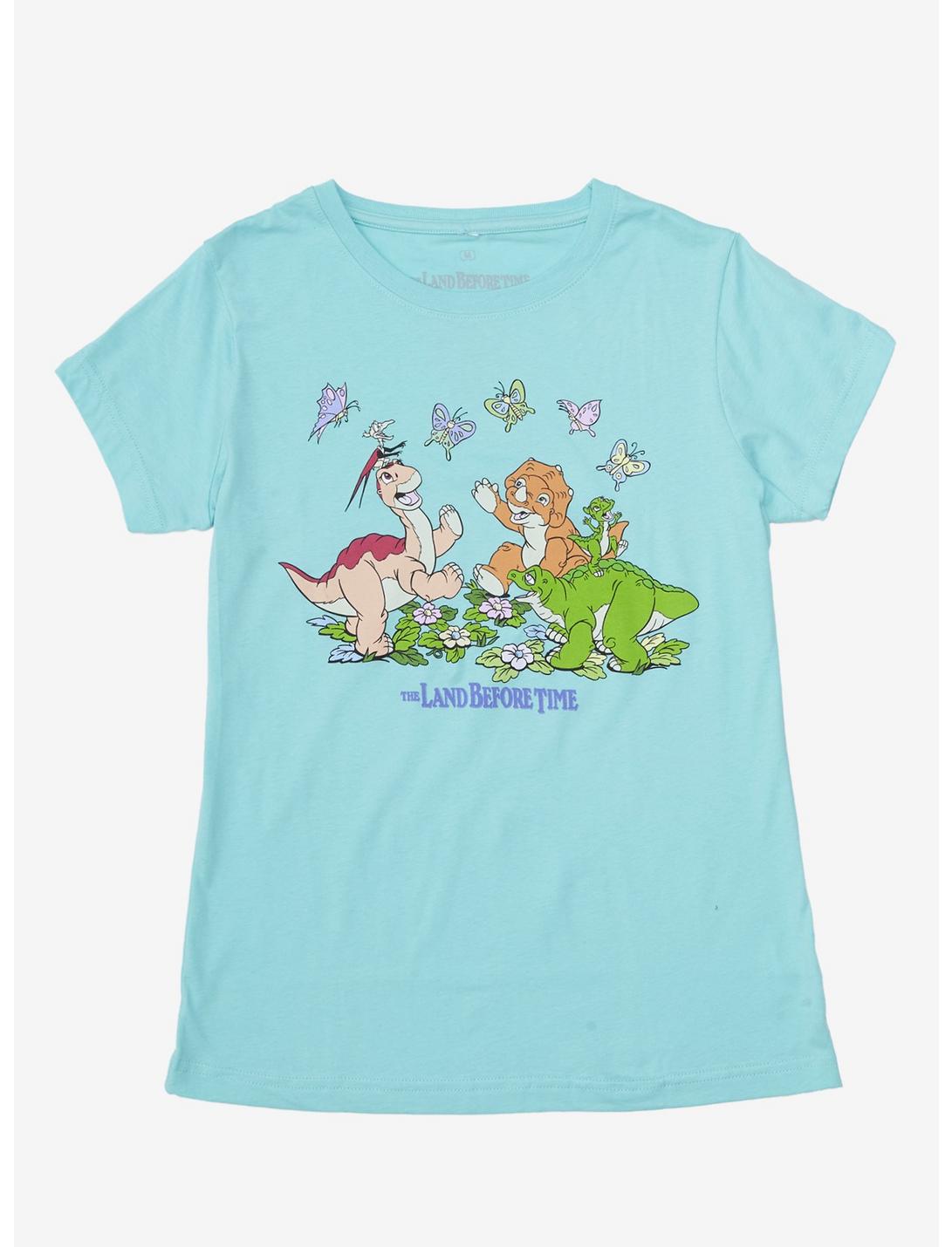 The Land Before Time Group Butterflies Girls T-Shirt, MULTI, hi-res