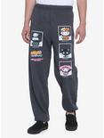 Naruto Shippuden X Hello Kitty And Friends Group Sweatpants, CHARCOAL, hi-res