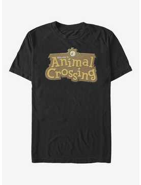Extra Soft Nintendo Animal Crossing Animal Crossing Logo T-Shirt, , hi-res