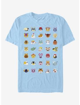 Extra Soft Nintendo Animal Crossing Character Heads T-Shirt, , hi-res