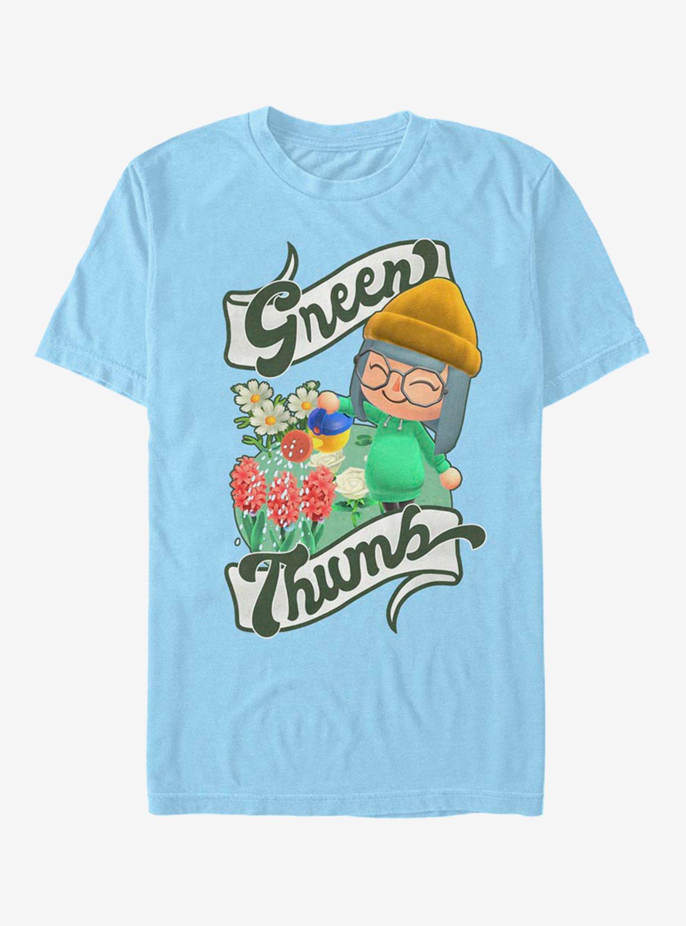 Extra Soft Nintendo Animal Crossing Green Thumb T-Shirt