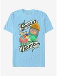 Extra Soft Nintendo Animal Crossing Green Thumb T-Shirt, LT BLUE, hi-res