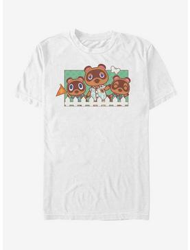 Extra Soft Nintendo Animal Crossing Nook Family T-Shirt, , hi-res