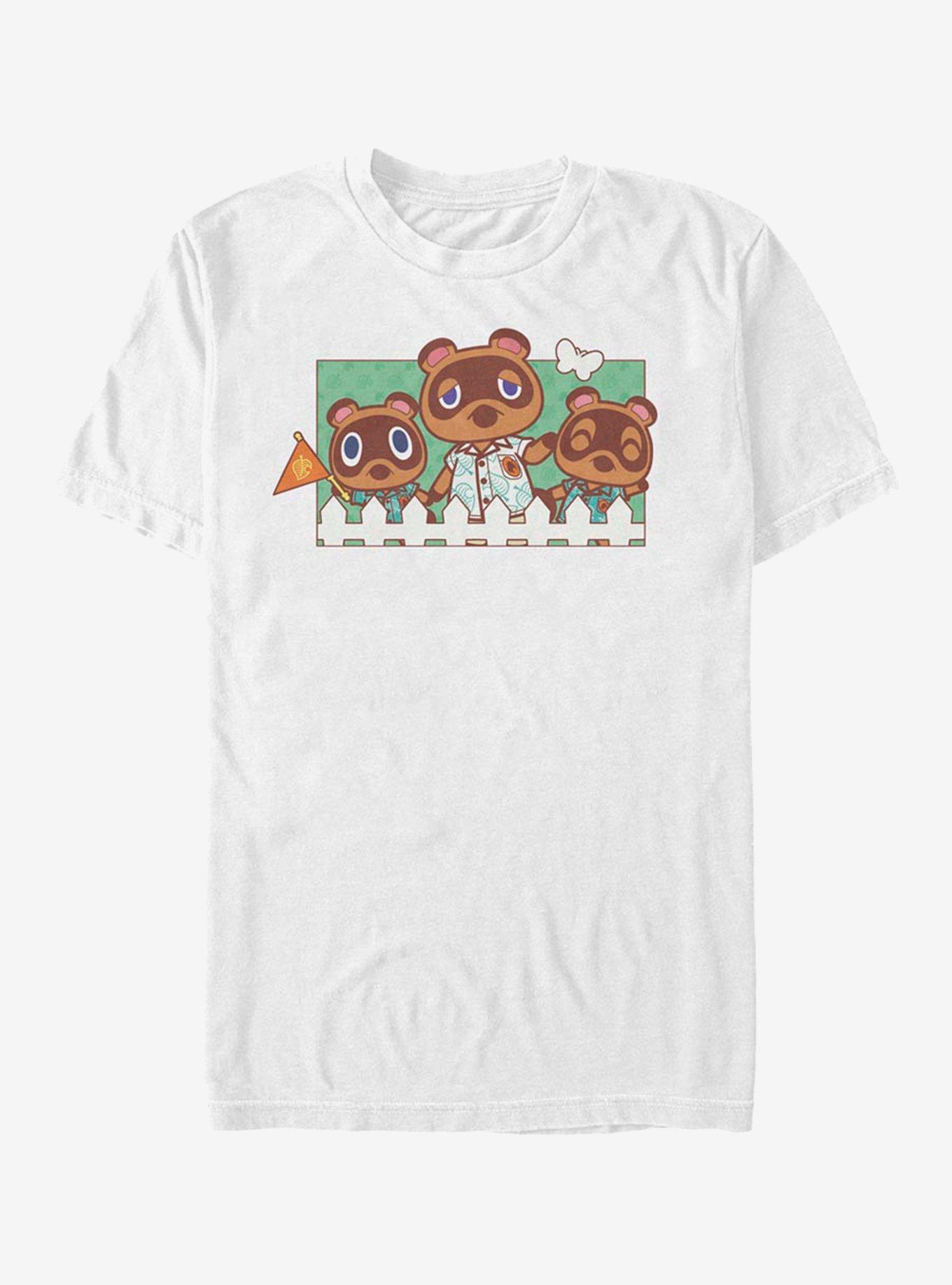 Extra Soft Nintendo Animal Crossing Nook Family T-Shirt, , hi-res