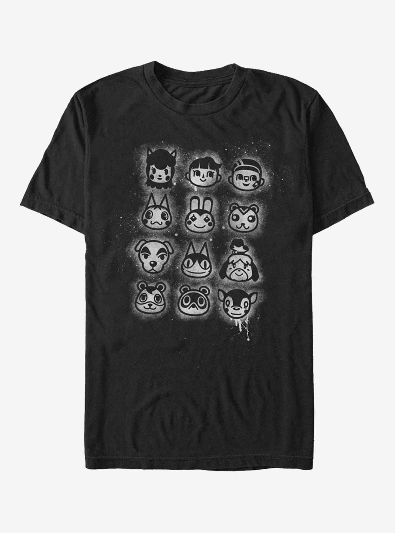 Extra Soft Nintendo Animal Crossing Villager Stencil T-Shirt, , hi-res
