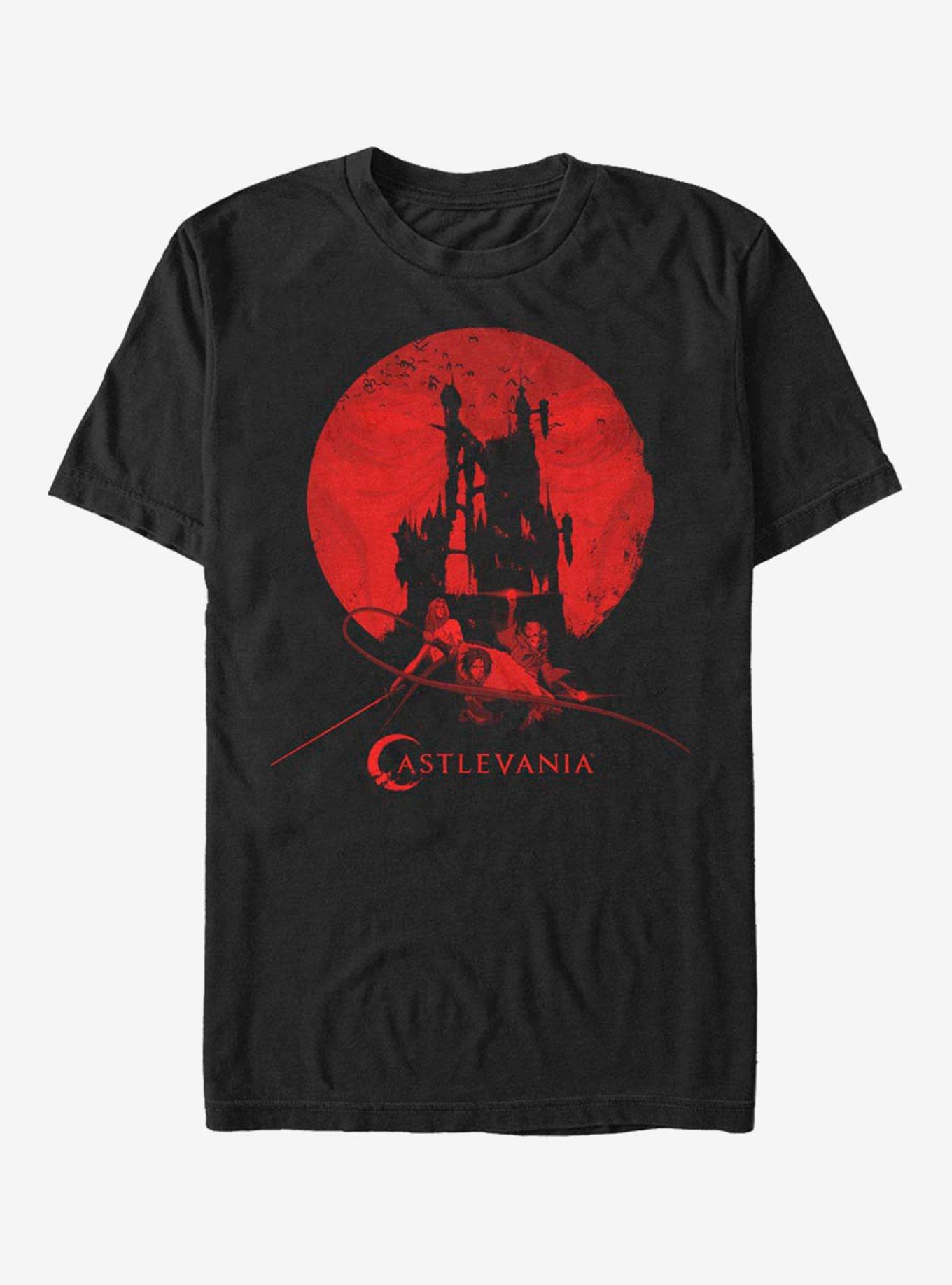Extra Soft Castlevania Moon Eyes T-Shirt, BLACK, hi-res