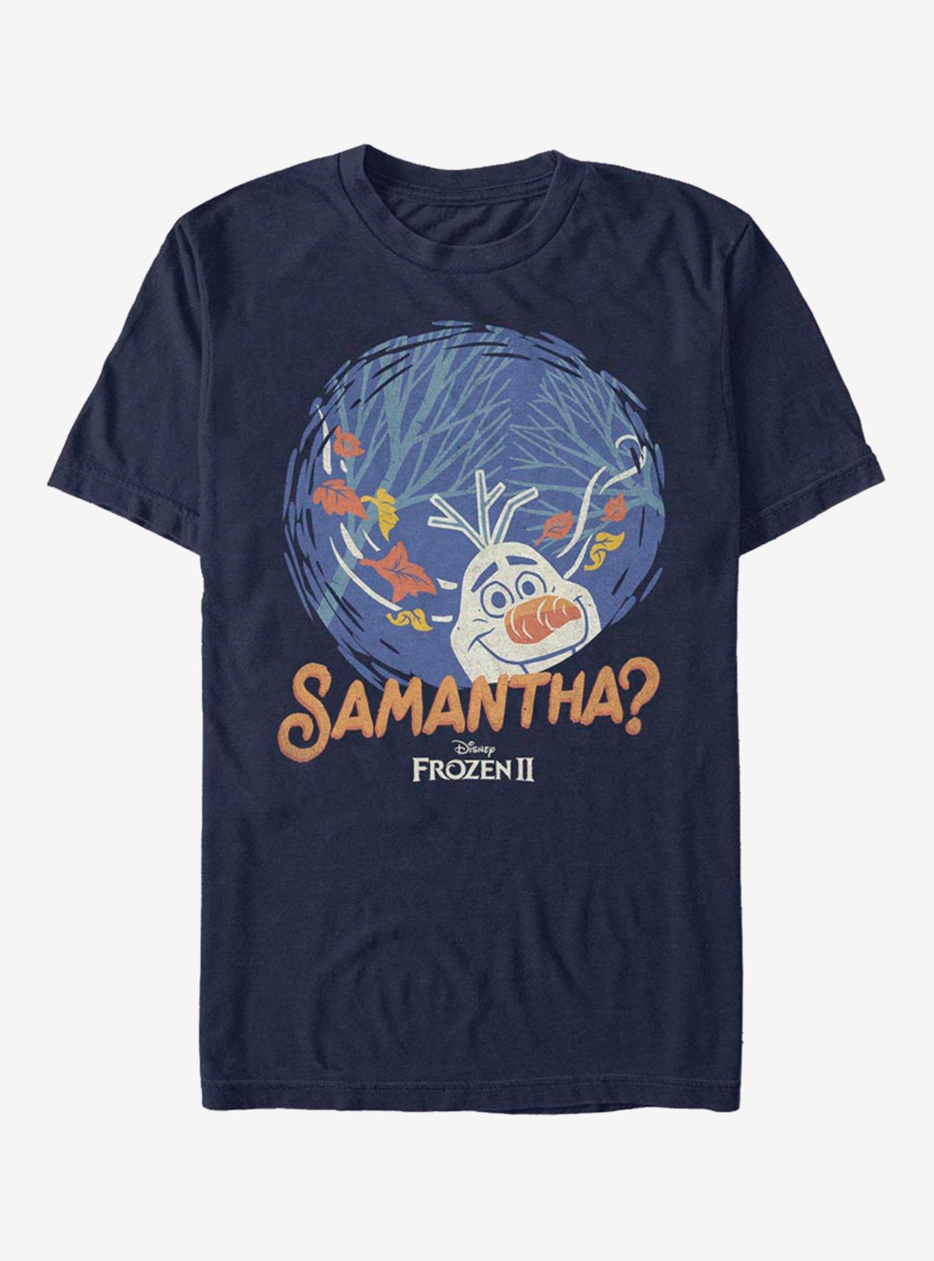 Extra Soft Disney Frozen 2 Samantha T-Shirt, NAVY, hi-res