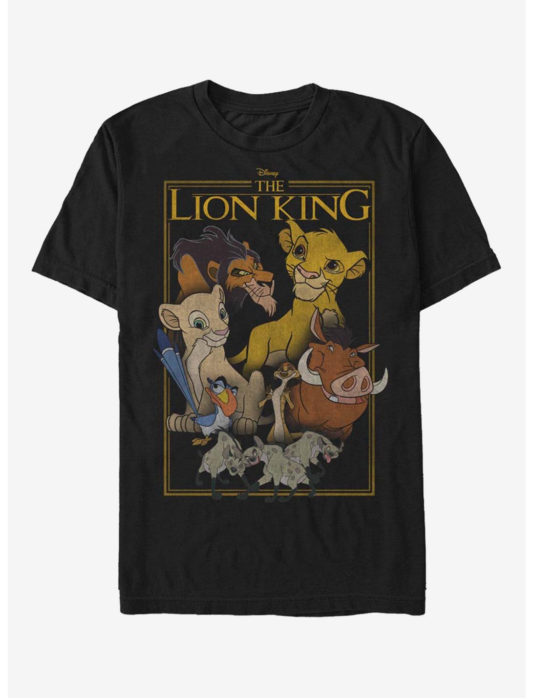 Extra Soft Disney The Lion King Poster T-Shirt, BLACK, hi-res