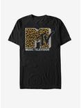 Extra Soft MTV Cheetah Logo T-Shirt, BLACK, hi-res