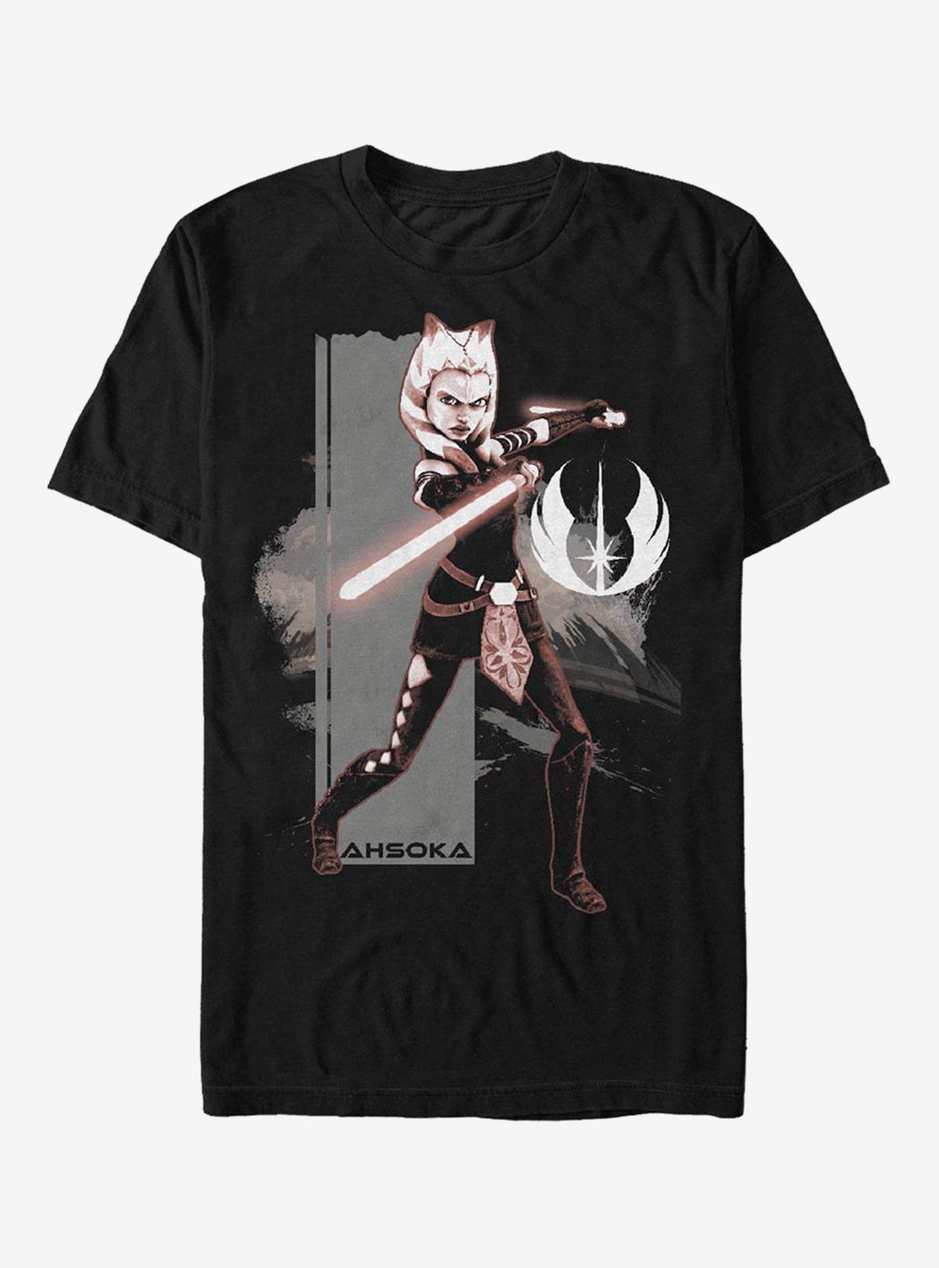 Extra Soft Star Wars Grey Jedi T-Shirt, BLACK, hi-res