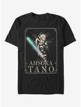 Star Wars: The Clone Wars Ahsoka Celestial Extra Soft T-Shirt, BLACK, hi-res