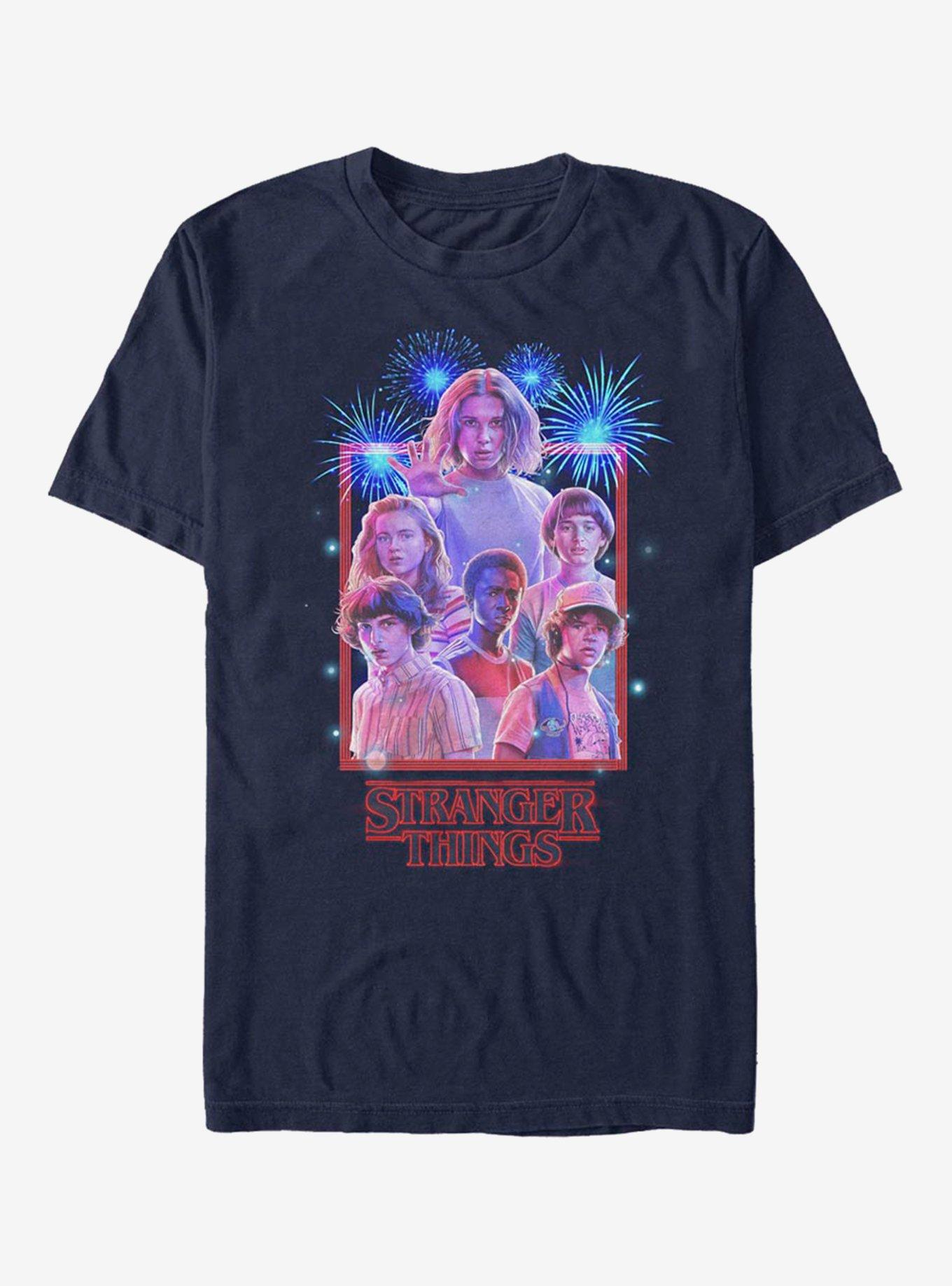 Extra Soft Stranger Things Stranger Box T-Shirt, NAVY, hi-res