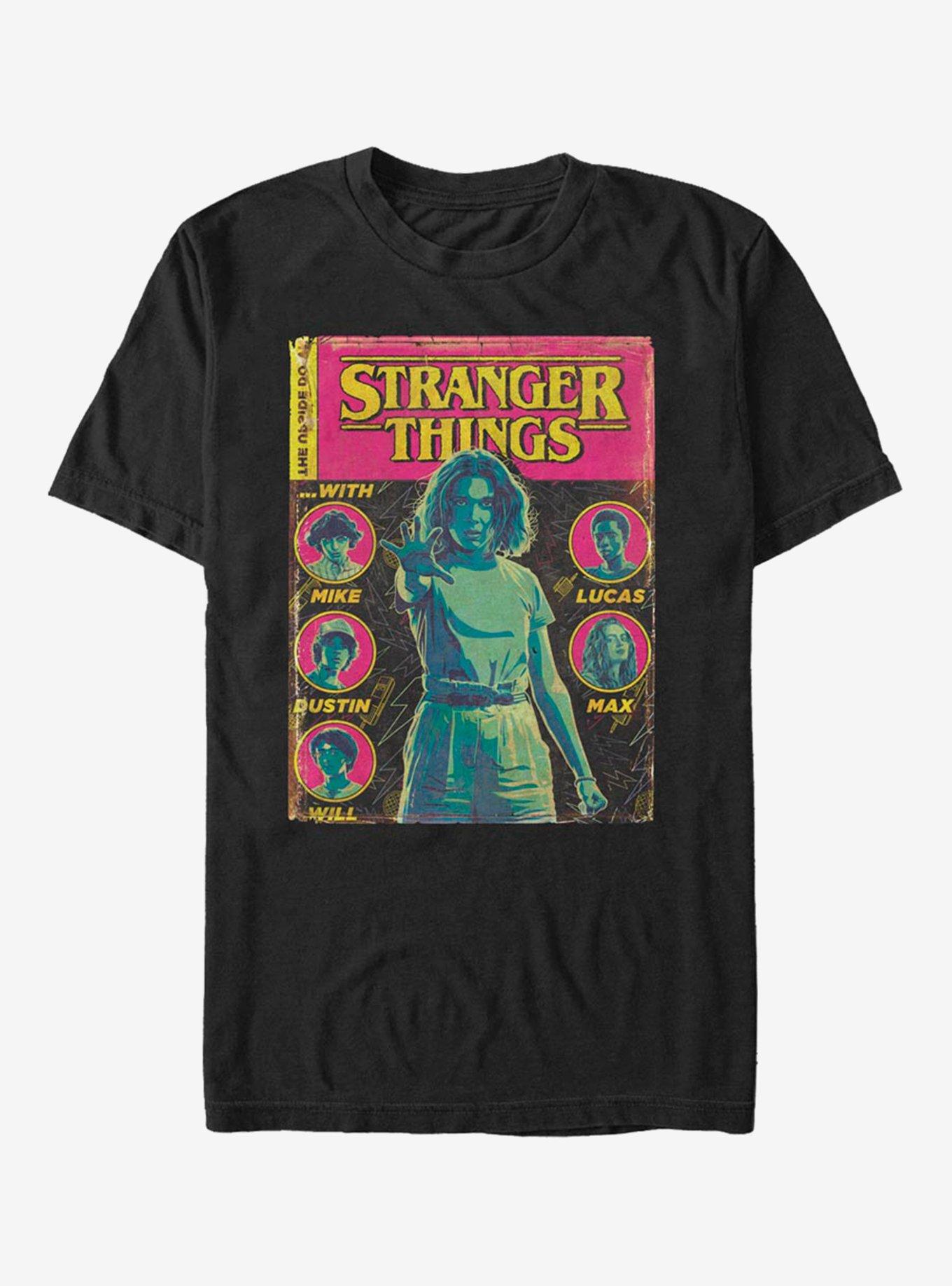 Stranger Things Stranger Things Comic Cover Heavyweight T-Shirt