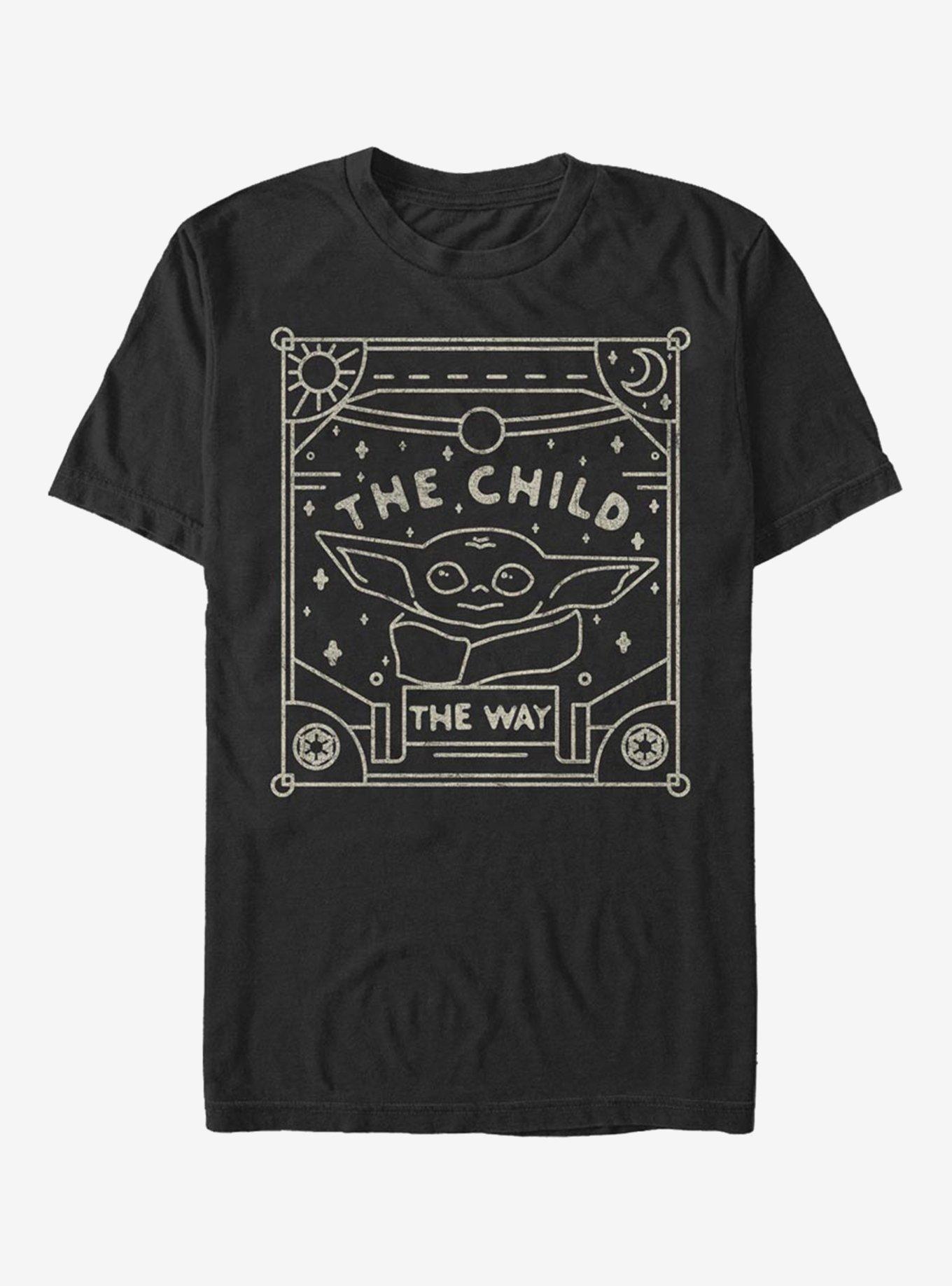 Star Wars The Mandalorian Child Ouija Heavyweight T-Shirt