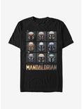 Extra Soft Star Wars The Mandalorian Mandalorian Helmet Boxup T-Shirt, BLACK, hi-res