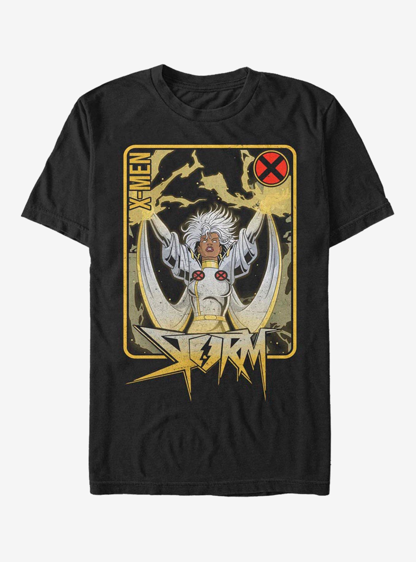 Extra Soft Marvel X-Men Lightning Storm T-Shirt, BLACK, hi-res