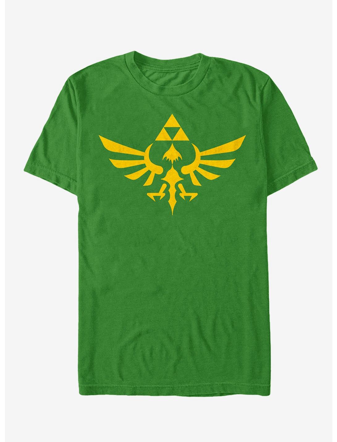 Extra Soft The Legend of Zelda Triumphant Triforce T-Shirt, KELLY, hi-res