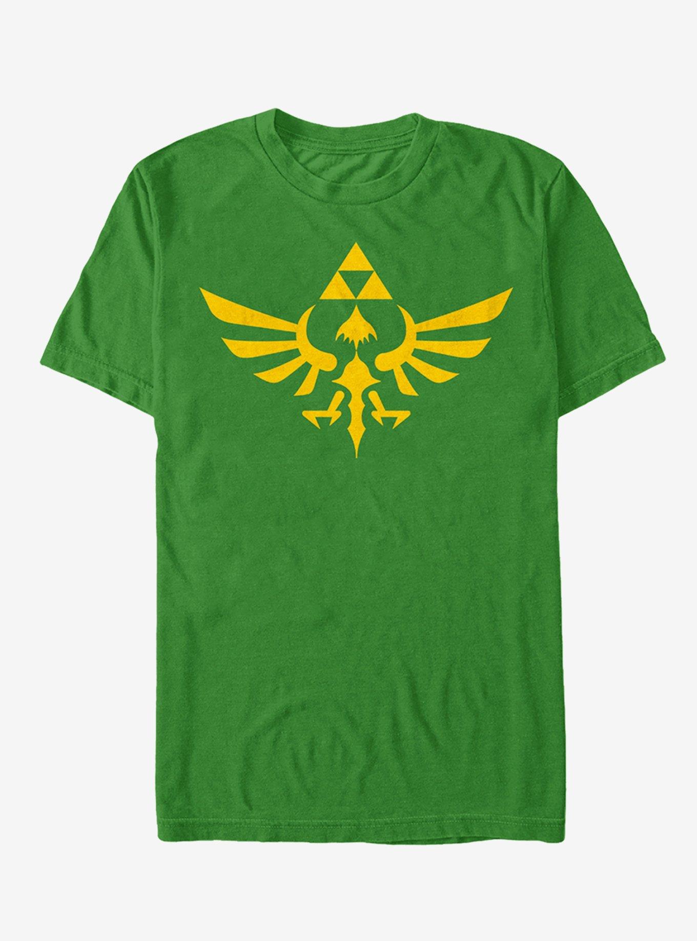 Extra Soft The Legend of Zelda Triumphant Triforce T-Shirt, KELLY, hi-res