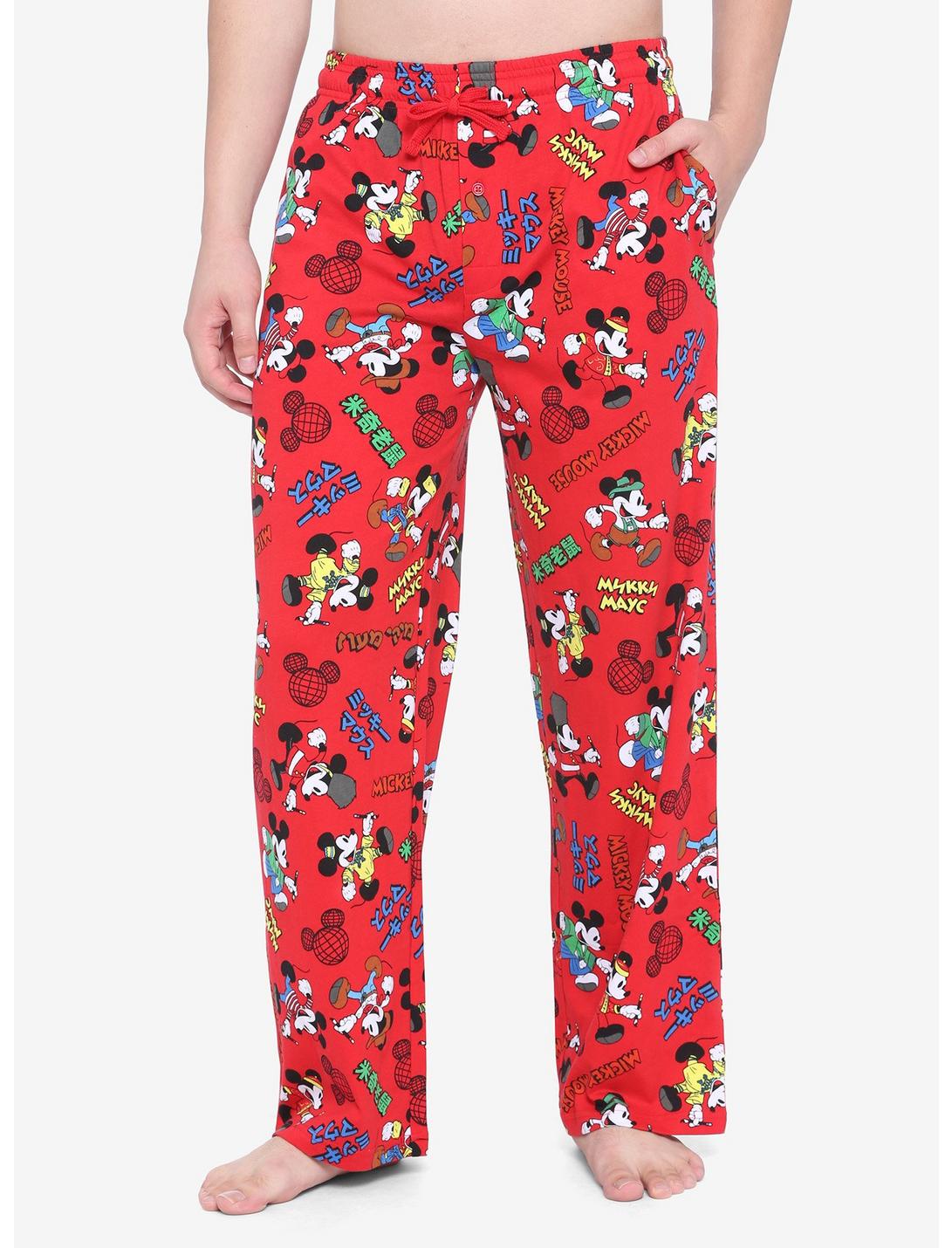 Disney Mickey Mouse Traveling Pajama Pants, MULTI, hi-res
