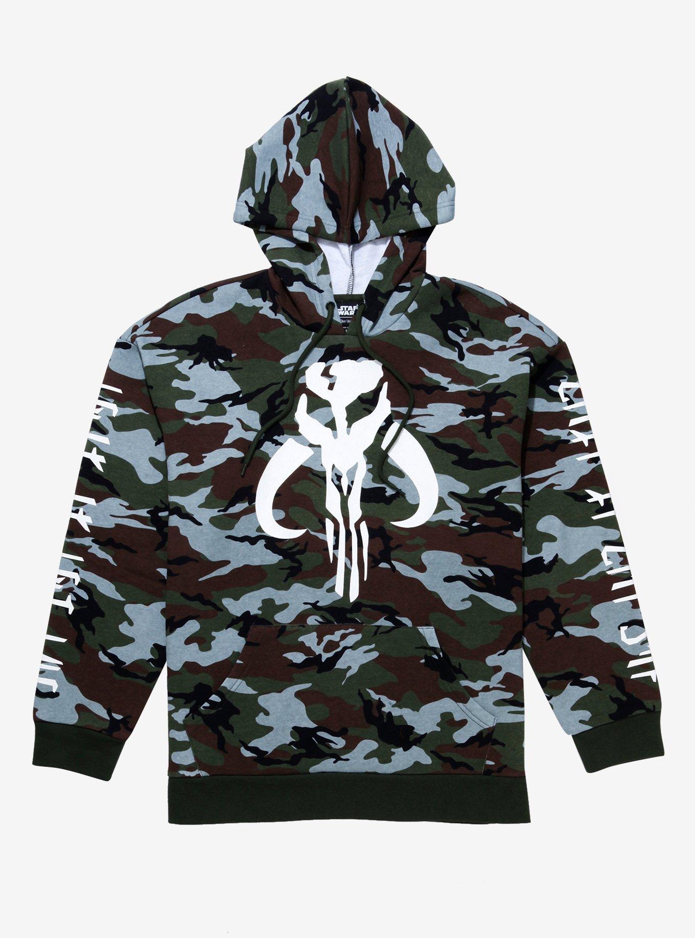 Our Universe Star Wars The Mandalorian Camouflage Hoodie, MULTI, hi-res