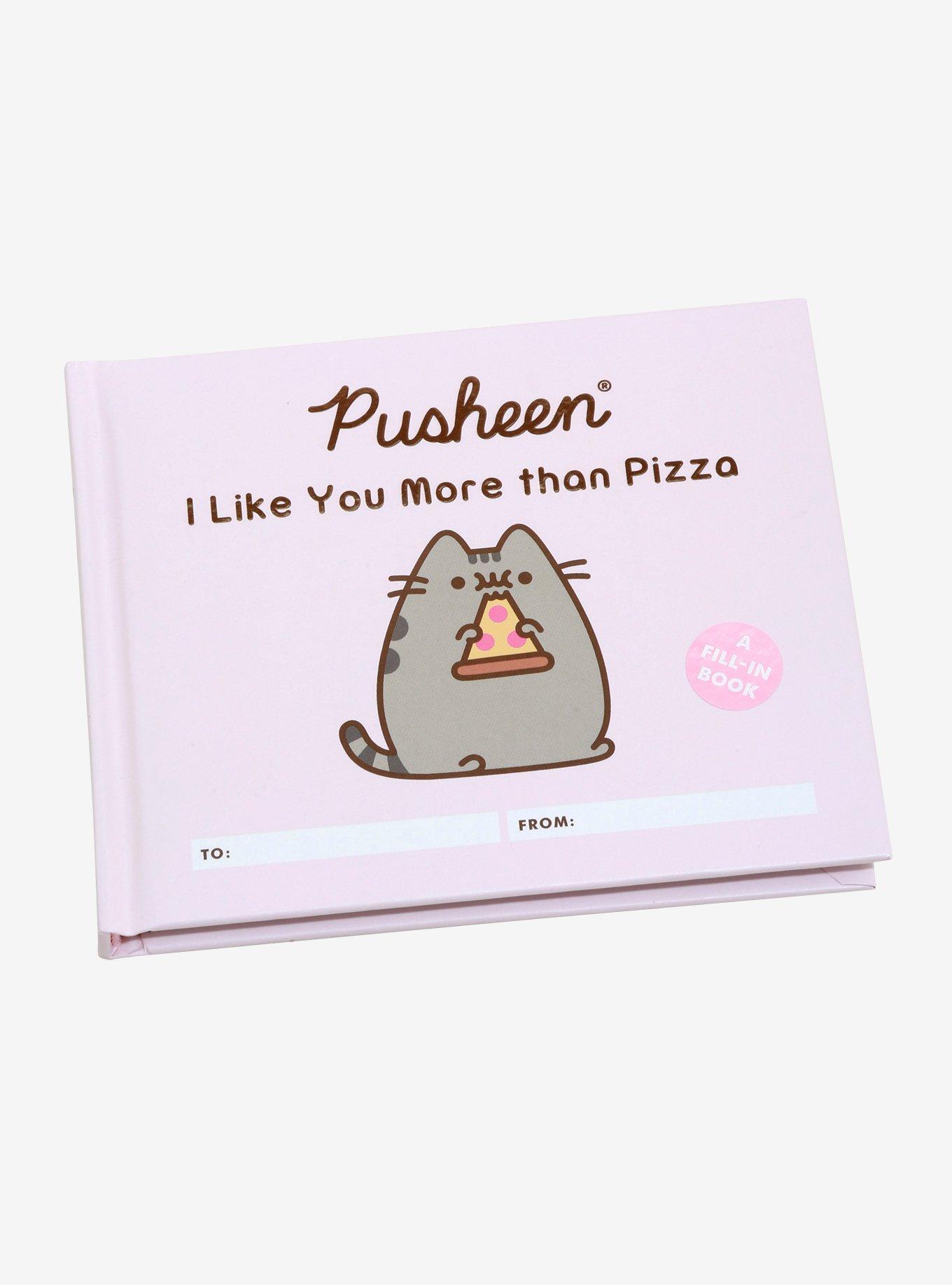 Pusheen I Like You More Than Pizza Fill-In Book, , hi-res