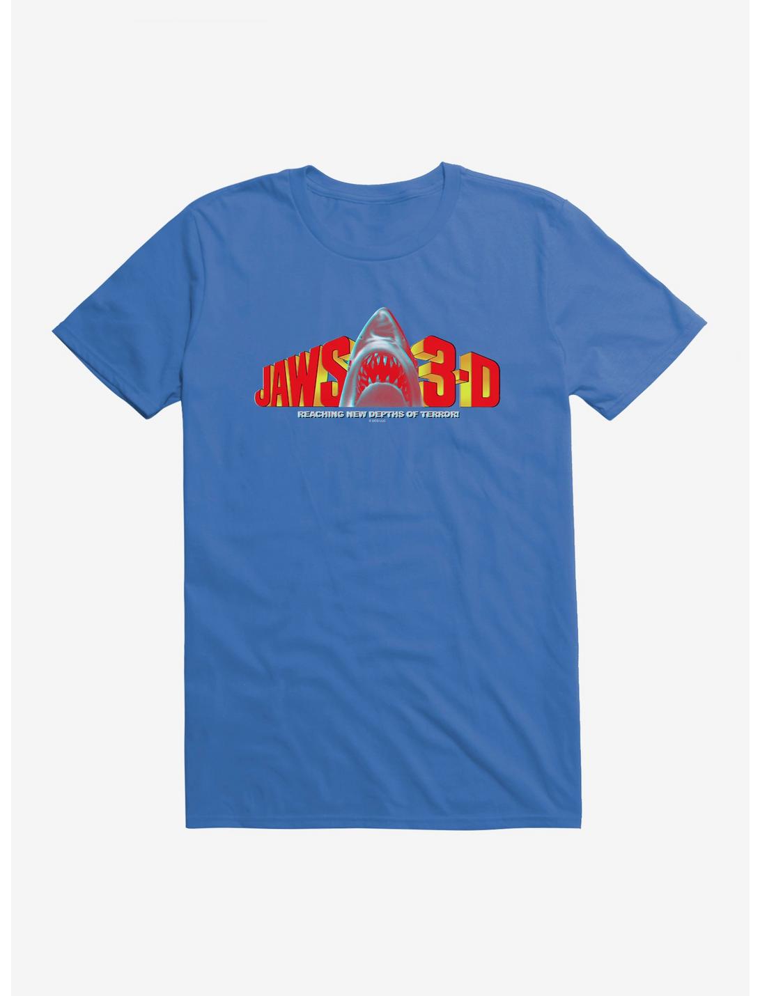 Jaws 3D T-Shirt, ROYAL BLUE, hi-res