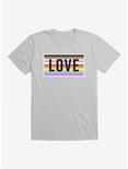 Hot Topic Foundation LOVE T-Shirt, HEATHER GREY, hi-res