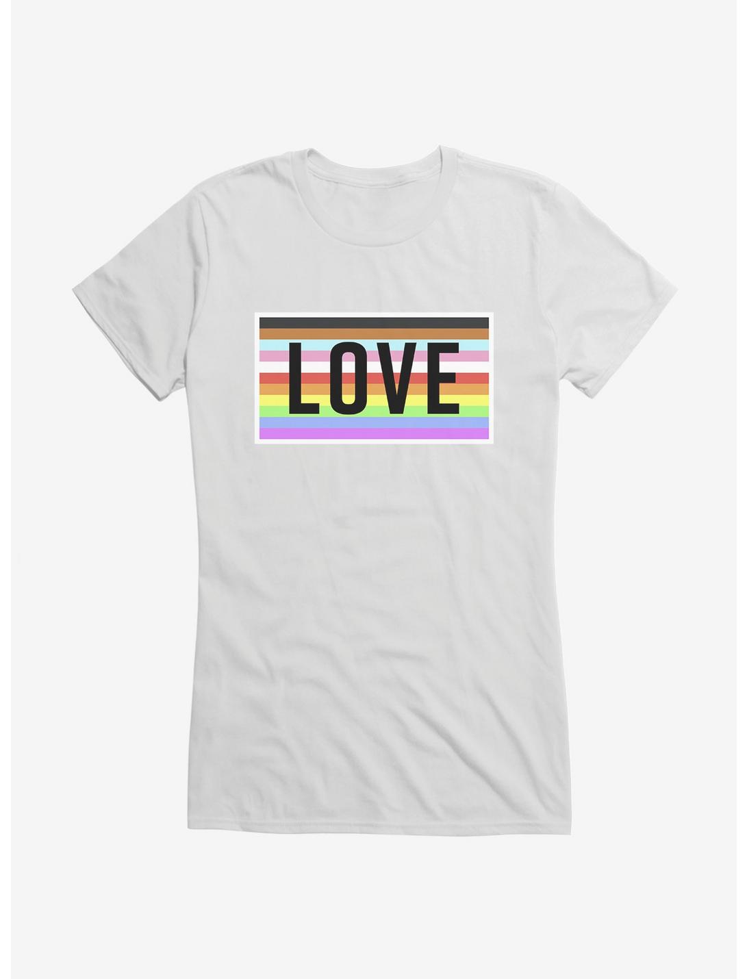 Hot Topic Foundation LOVE Girls T-Shirt, WHITE, hi-res