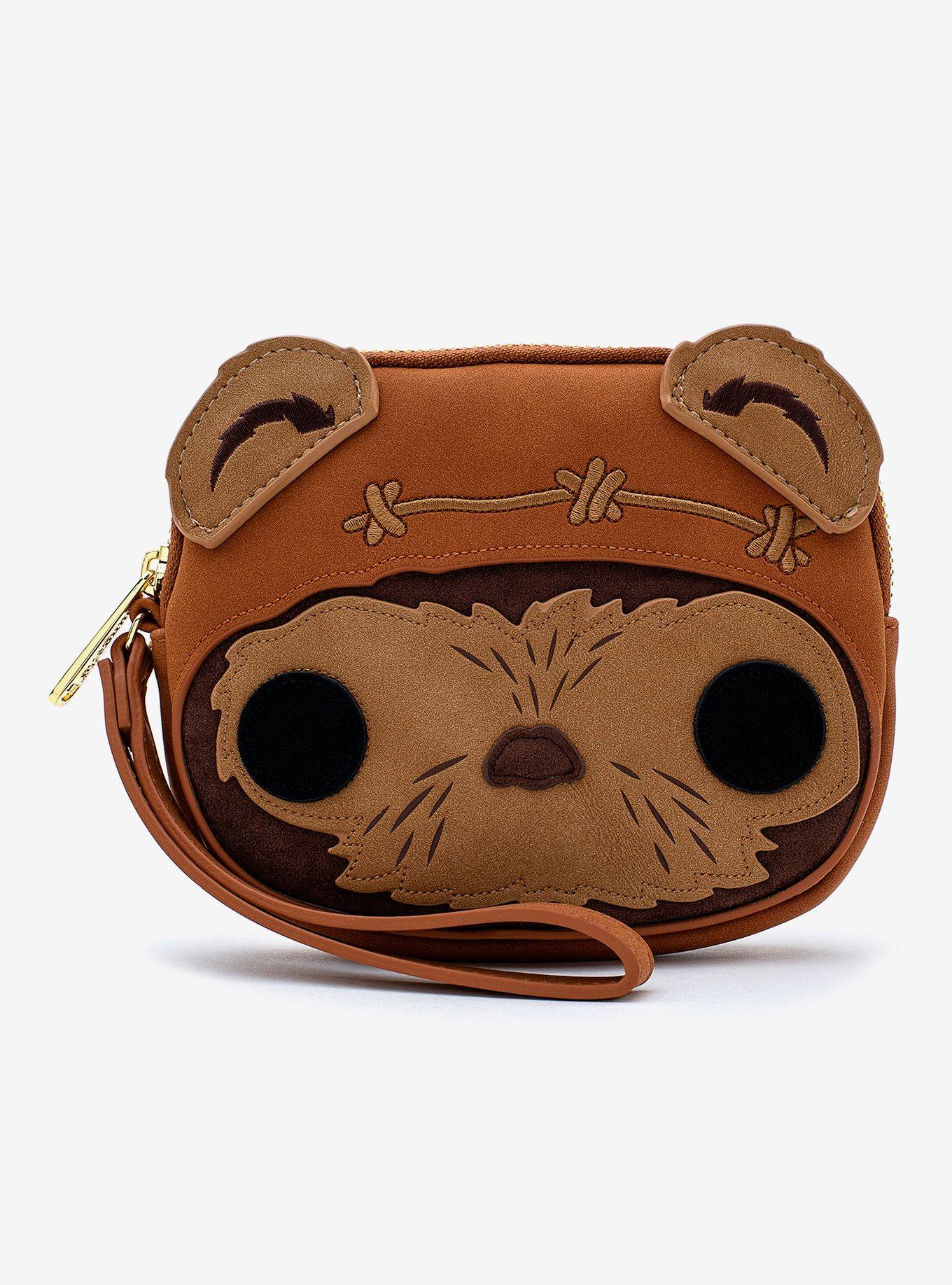 Loungefly Star Wars Pop! By LF Wicket W. Warrick Head Wristlet, , hi-res