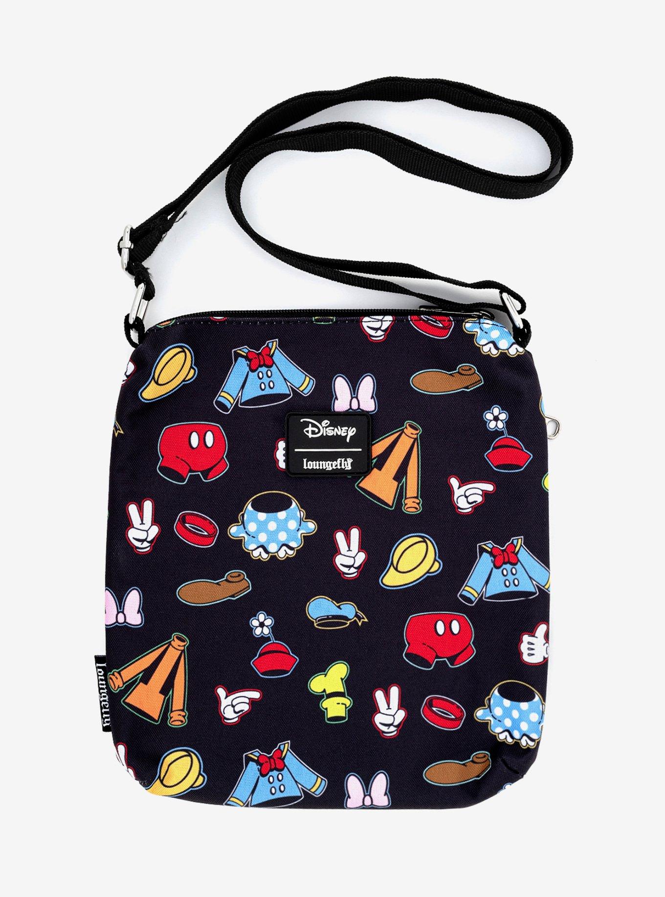Loungefly Disney The Sensational Six Outfits Passport Crossbody Bag Hot Topic