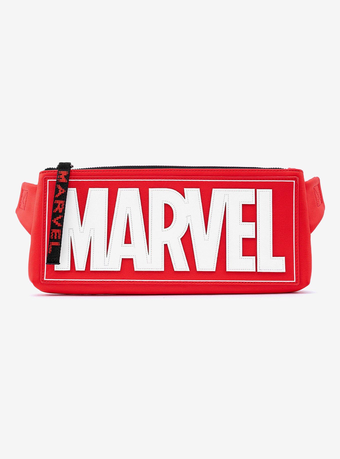 Loungefly Marvel Logo Fanny Pack, , hi-res