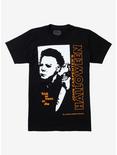 Halloween Michael Myers Trick Or Treat T-Shirt, BLACK, hi-res