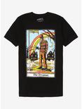 A Nightmare On Elm Street Freddy Krueger The Dreamer Tarot T-Shirt, BLACK, hi-res