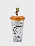 Naruto Shippuden Figural Straw Acrylic Travel Cup, , hi-res