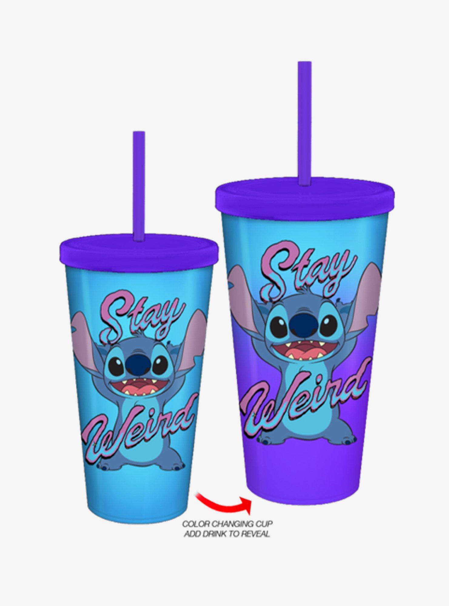 Disney Lilo & Stitch Color-Changing Acrylic Travel Cup, , hi-res