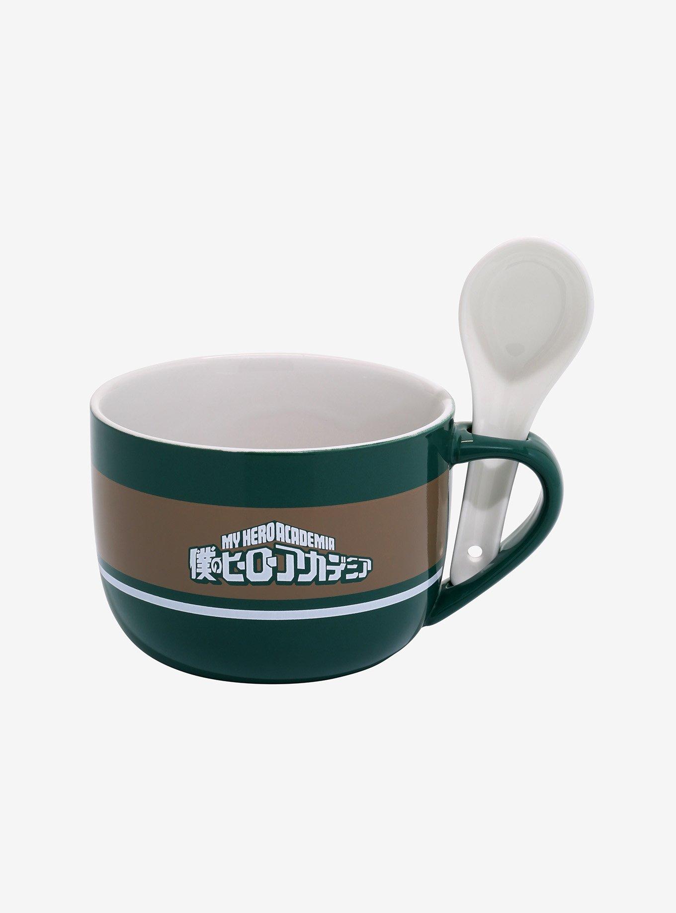 My Hero Academia Deku Soup Mug With Spoon, , hi-res