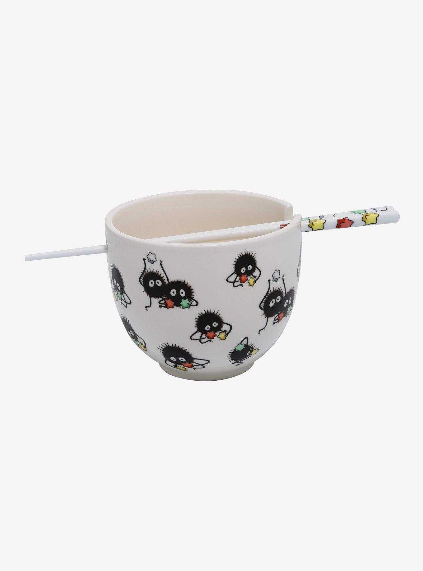 Studio Ghibli Spirited Away Soot Sprites Ramen Bowl & Chopsticks, , hi-res