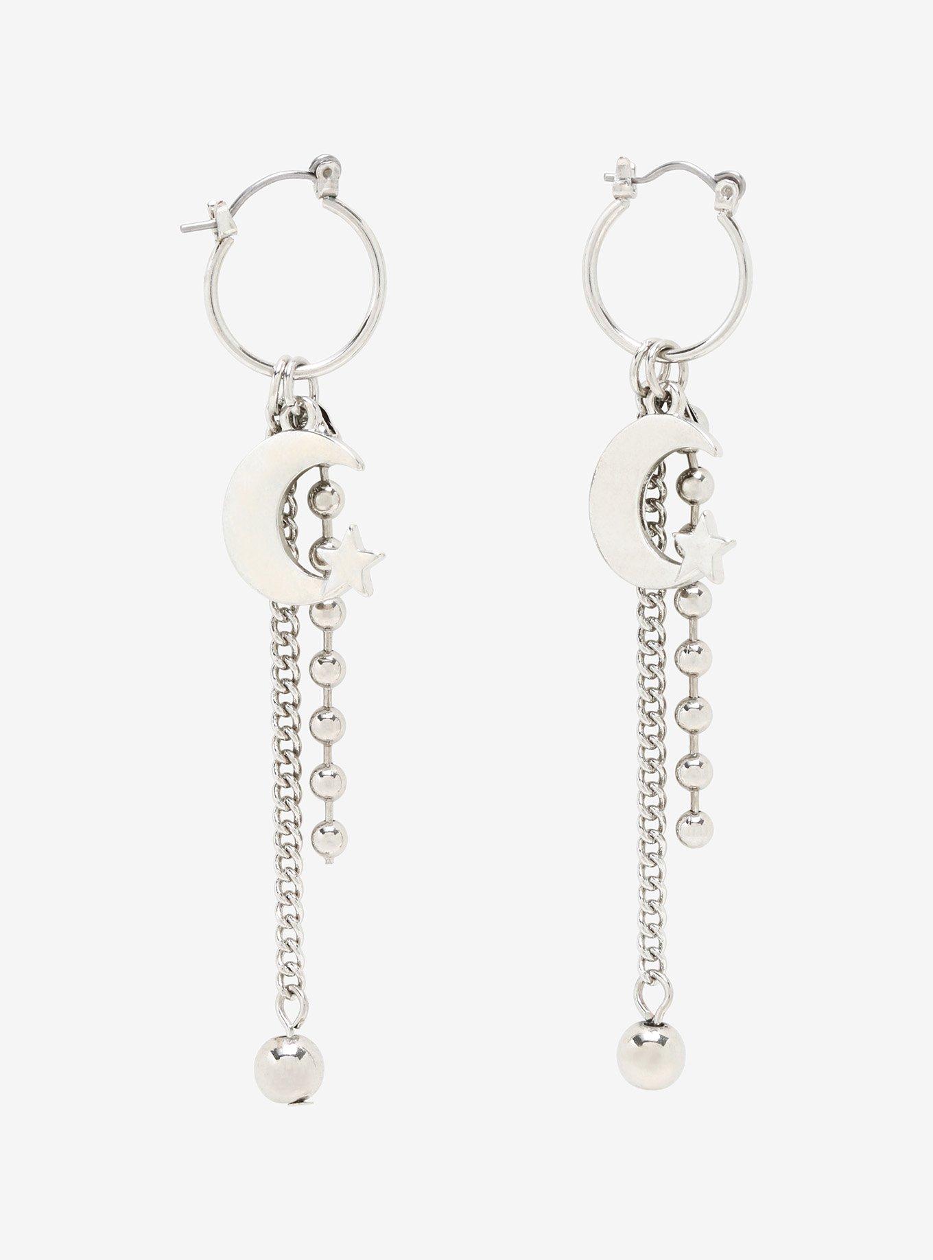 Hot topic hot sale hoop earrings