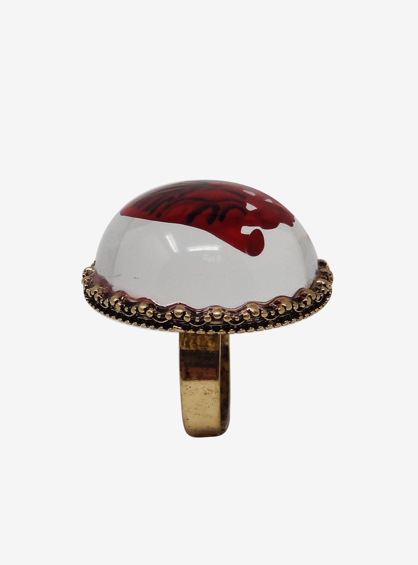 Heart In Glass Ring, , hi-res