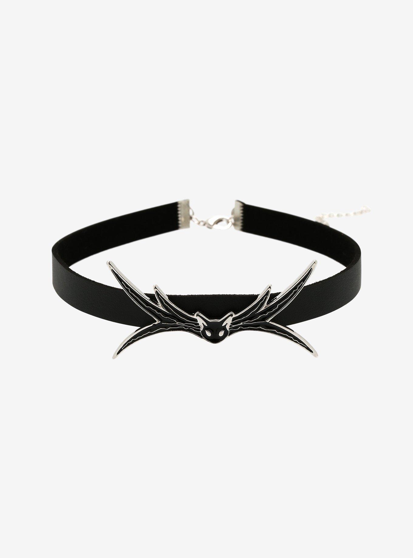 The Nightmare Before Christmas Jack Bat Bowtie Choker Hot Topic
