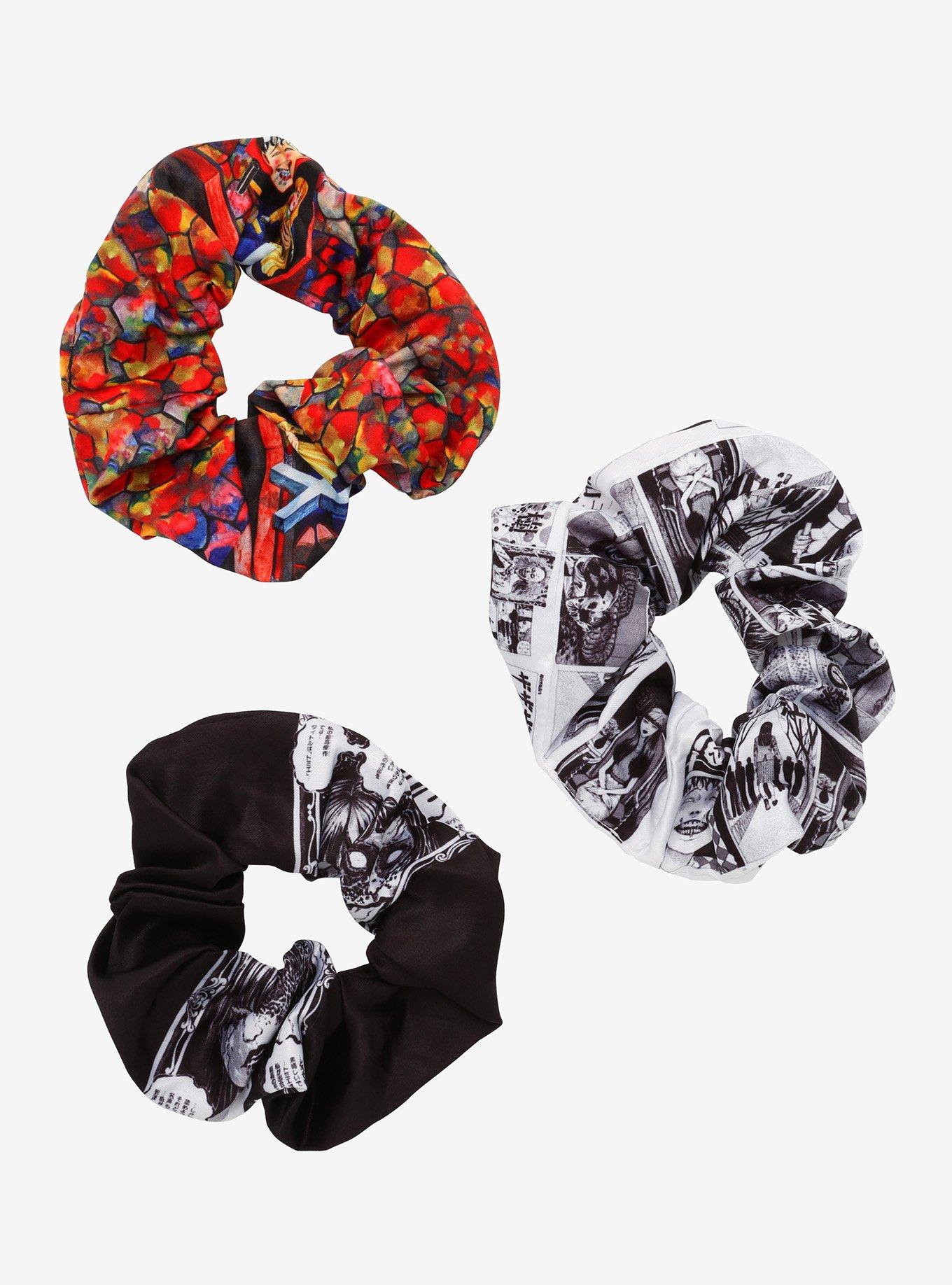 Junji Ito Character Scrunchie Set, , hi-res