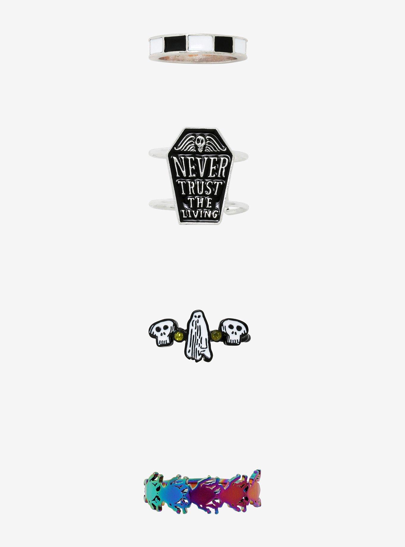 Beetlejuice Icon Ring Set, , hi-res