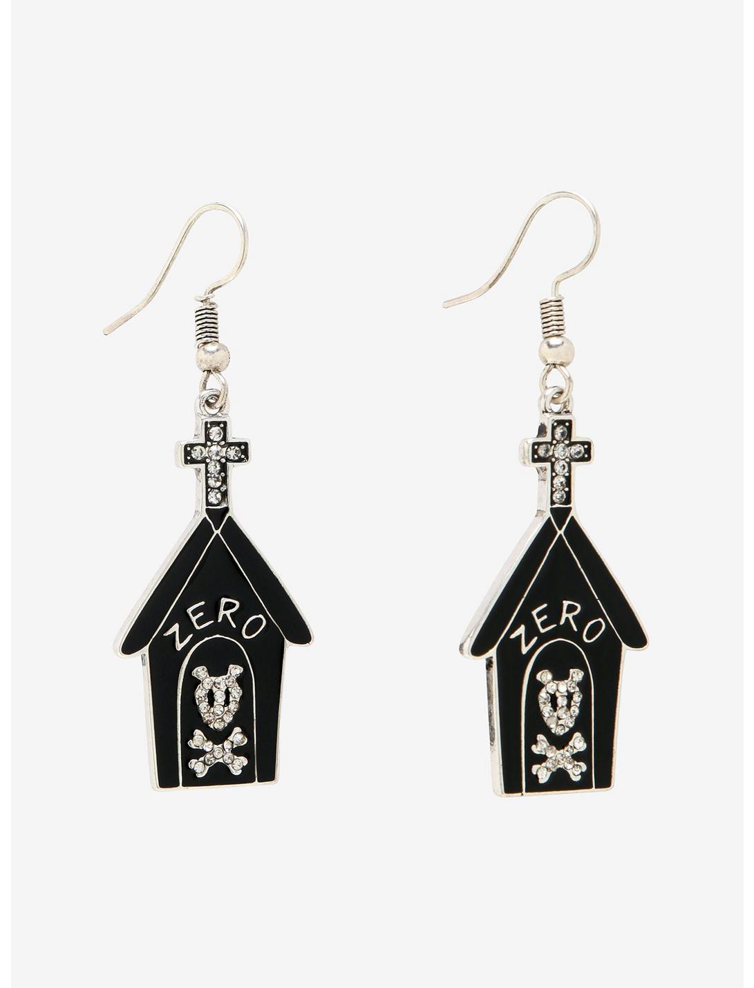 The Nightmare Before Christmas Zero Doghouse Dangle Earrings, , hi-res