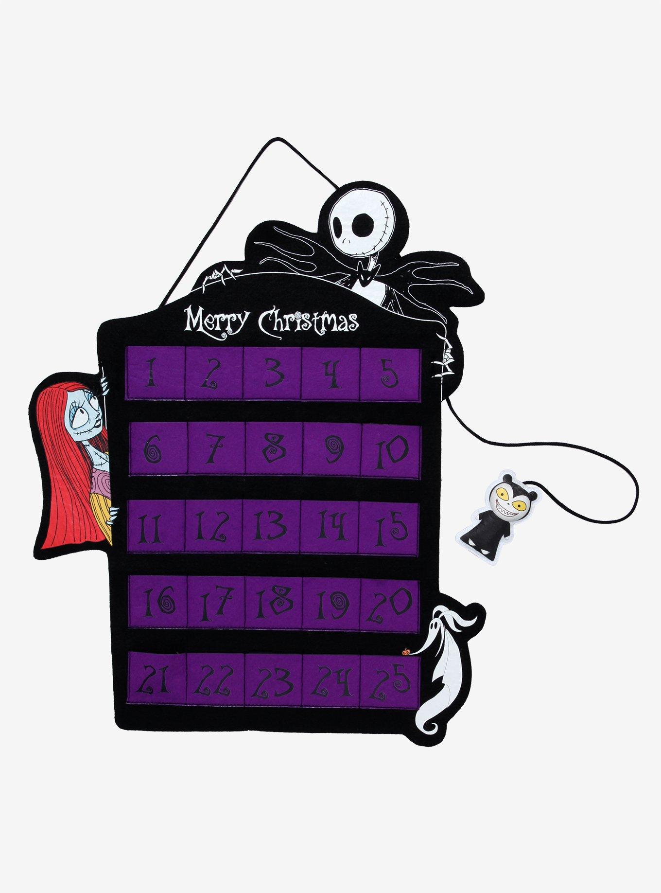 The Nightmare Before Christmas Felt Advent Calendar Hot Topic