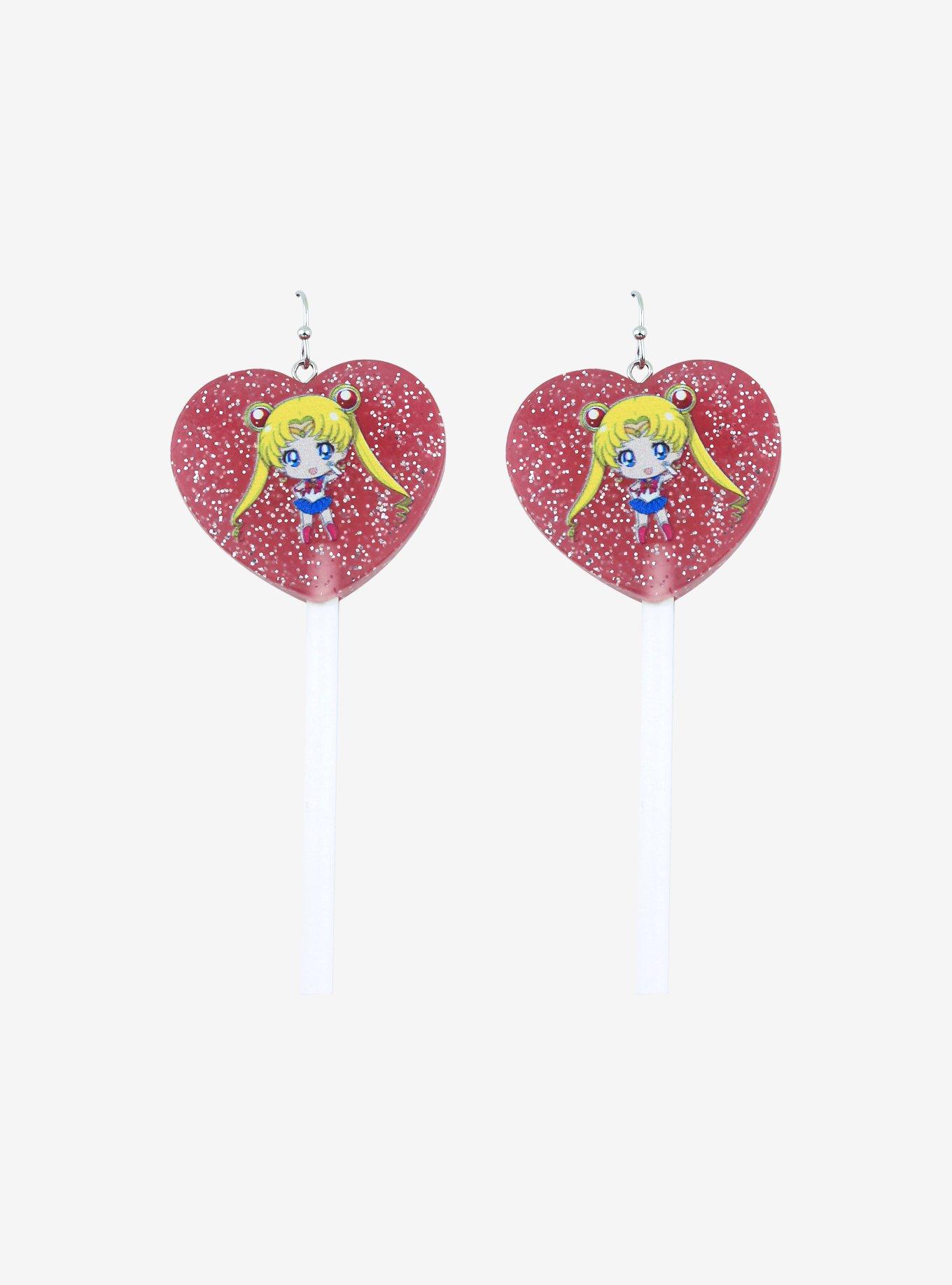 Sailor Moon Lollipop Drop Earrings, , hi-res
