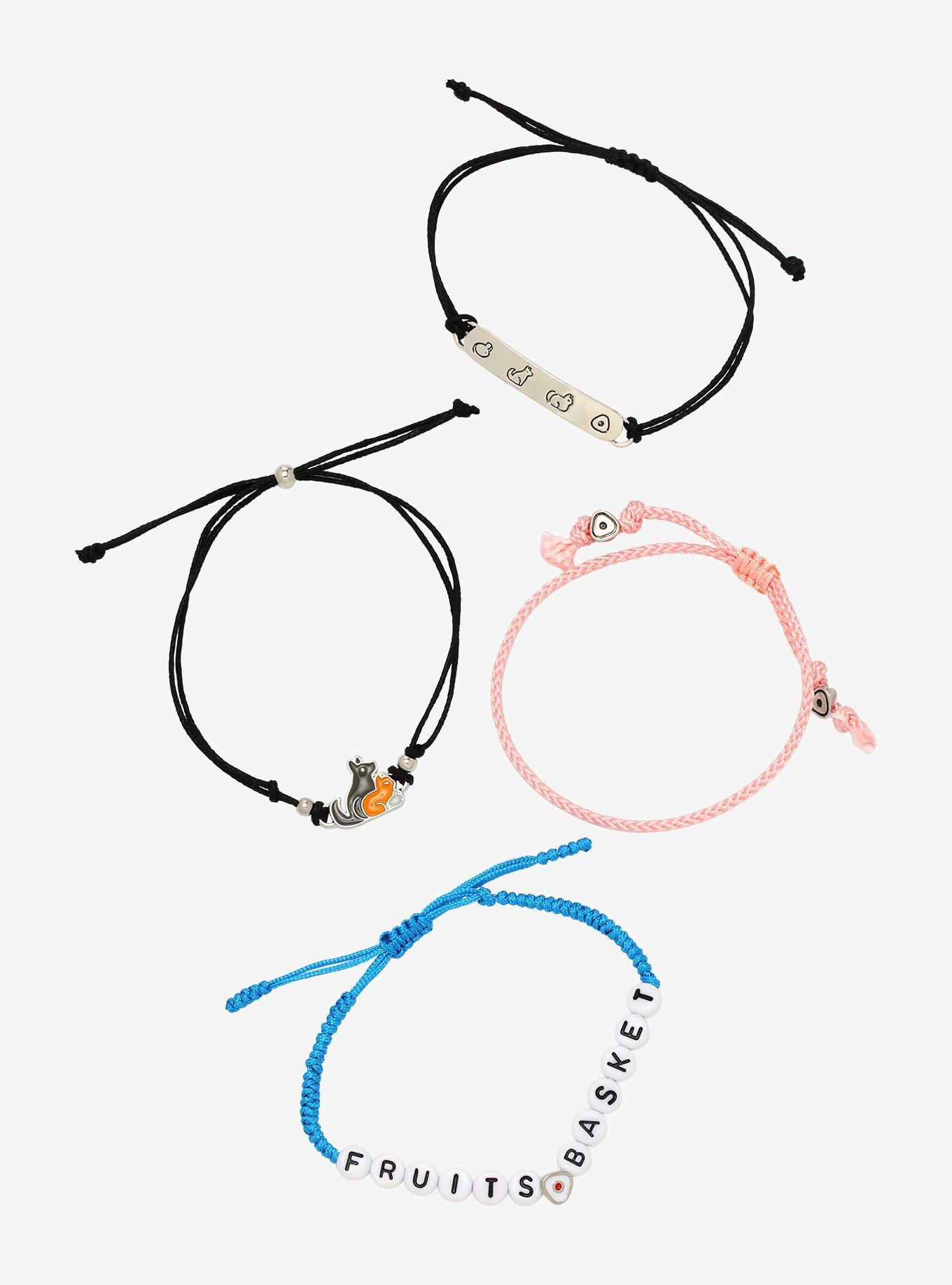 Fruits Basket Icons Bracelet Set, , hi-res