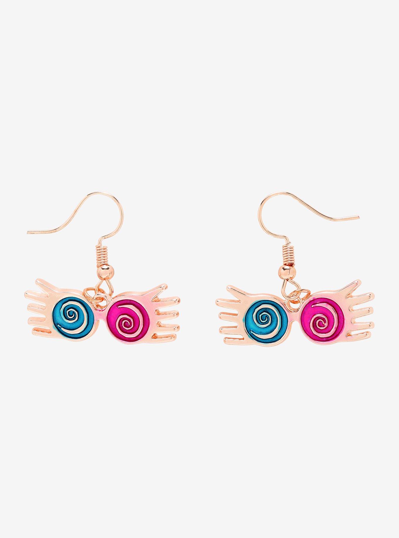 Harry Potter Luna Lovegood Spectrespecs Dangle Earrings, , hi-res