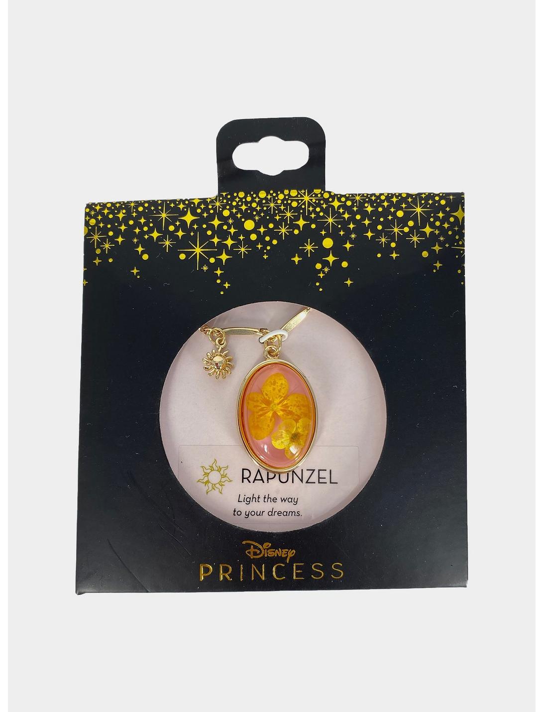 Disney Princess Rapunzel Dried Flower Necklace, , hi-res